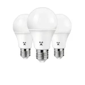 LED 센서 전구 E27 2W 5W 8W 20W 황혼에서 새벽까지 작동하는 스마트 램프 AC220V 주 조명 자동 켜짐/꺼짐