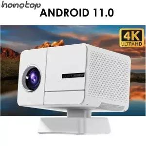 P50 글로벌 스마트 프로젝터 안드로이드 4K 와이파이 블루투스 일렉트릭 포커스 080P 홈 시네마 야외