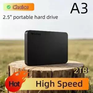 토시바 A3 OEM 확장용 외장 하드 드라이브 500GB TB USB30 HDD 25인치 휴대용 박스 스토리지 컴팩트 프라임