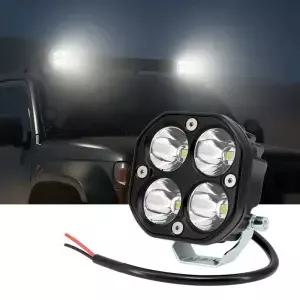3인치 미니 LED 작업등 사각형 자동차 백색 오토바이 스포트라이트 4X4 오프로드 안개등 액세서리 2V 24V