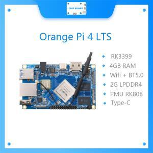 오렌지 파이 4 LTS RAM 록칩 RK3399 + BT5.0 지원 기가비트 이더넷 안드로이드 우분투 데비안 OS 실행