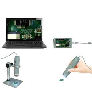 USB OTG 편광 디지털 현미경 하드웨어 결정질 유리 반투명 물체 감지 HT-80PS 1-500X 5MP