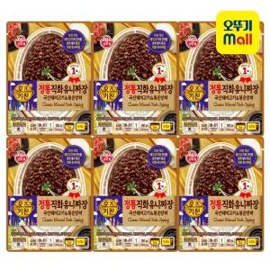 [오뚜기] 오즈키친 정통직화유니짜장 180g 6개