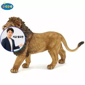 지금 필요한 동물피규어 포효하는사자 동물모형 파포