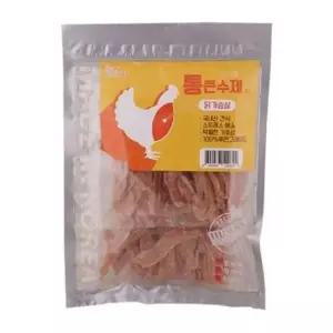 [반려] 강아지 통큰 수제간식 닭가슴살 240g 애견 육포 간식 강아지수제간식