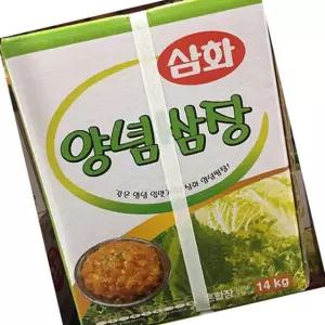 삼화식품 양념쌈장 14k 업소용 대용량 식당용