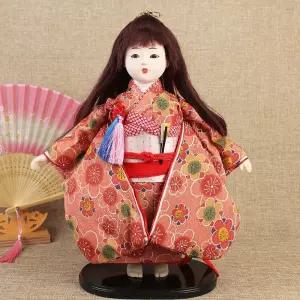 일본 장식소품 35cm 게이샤 기모노 레스토랑 전통인형 인형