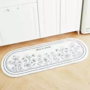 하라텍스 벨플라워 주방매트 120x45cm 발매트 러그 주방매트