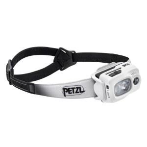 PETZL 스위프트 RL 헤드램프 - 가볍고 충전 가능한 1100루멘 흰색