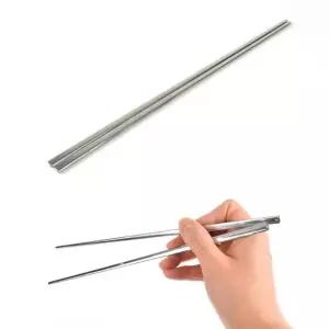 식당 업소용 스텐 저분 젓가락 23cm 4호 도시락젓가락 라면젓가락 (WAC029A)