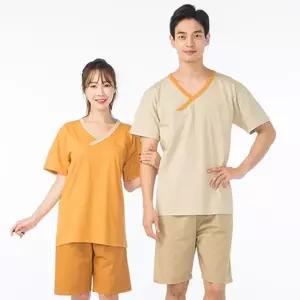 찜질복세트_121-120SET 스파복 사우나복 베스터 마사지복  [mE01FB3]