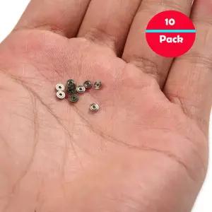 10개 681ZZ 미니어처 미니 볼 베어링 금속 오픈형 마이크로 베어링 1x3x1mm