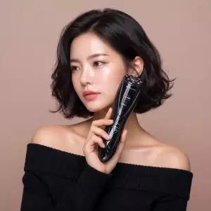 [무케렌시아][무케] 펄케어_트리플웨이 뷰티 디바이스 고주파 얼굴 마사지기 초음파 피부관리기
