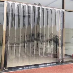 방한 도어 pvc 커튼 비닐중문 우레탄커텐 투명 업소용