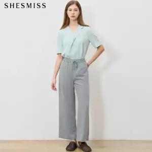 [쉬즈미스(SHESMISS)] 드로우 스트링 밴딩 팬츠 (택가격: 178000원)