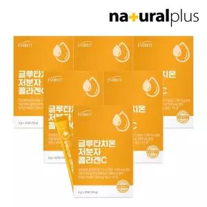에버핏 글루타치온 어린 저분자 피쉬 콜라겐 비타민C 30포 6박스 / 먹는 엘라