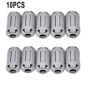 10Pcs TDK 5mm 페라이트 코어 소음 억제 필터 링 케이블 클램프 RFI EMI USB/오디오/비디오 전원 용