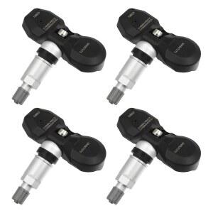 폭스바겐 CC 2012-2017 티구안 2012-2018용 X AutoHAUX 4pcs 3AA907275 타이어 공기압 모니터링 시스템 센서 TPMS 433MHz