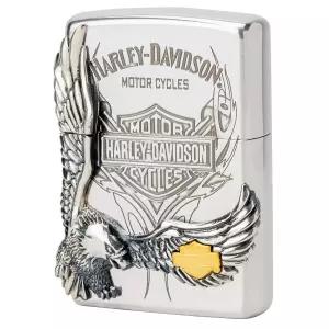 ZIPPO 지포 라이터 할리 데이비슨 일본 한정 실버 HDP16
