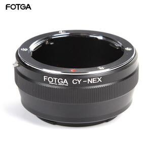 Contax Yashica CY 렌즈용 FOTGA 어댑터 링 - Sony E 마운트 NEX-3 5C 5N 5R 카메라