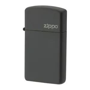 ZIPPO 지포 라이터 매트 로고 슬림 1627ZL 그린 매트 정규 수입품