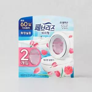 페브리즈 방향제 화장실 냄새제거 향긋한꽃향기 6.3mL 2개 GST