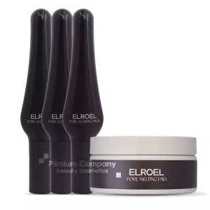엘로엘 포어 클리어링 모공관리 팩 30ml 3개 + 멜팅패드 60매