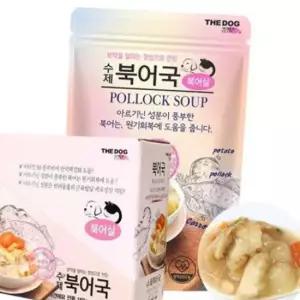 애견간식 더독 수제 북어국 150g 10팩 1박스