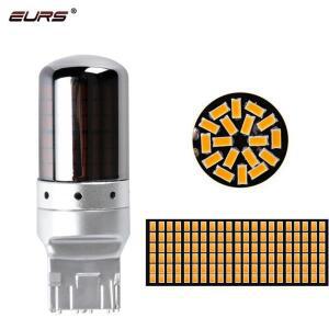 1pcss S25  1156 BA15S P21W 7443 T20 LED 전구 3014 144smd 방향지시등 브레이크 램프 12V 24V