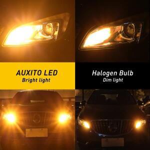 2pcss BA15S P21W LED 하이퍼 플래시 없음 앰버 옐로우 T20 7440 1156 전구 자동차 방향지시등 12V