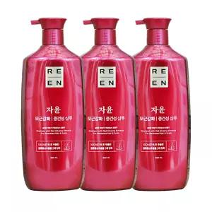 엘지 리엔 자윤 모근강화 중건성 샴푸 950ml 3개 헤어