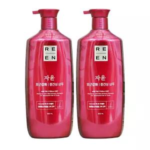 엘지 리엔 자윤 모근강화 중건성 샴푸 950ml 2개 헤어