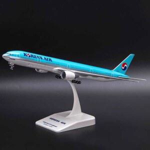 대한항공 비행기 다이 트 장식 보잉 B747 모델 모형 합금