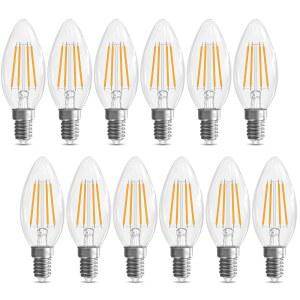 GVOOHOME E12 40와트 전구 전구 샹들리에 B10 캔델라브라 비디밍 LED 상당