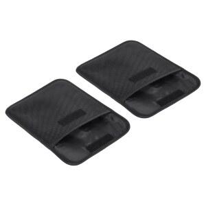패티킬 170x180mm 렌즈 필터 케이스, 2Pcs 포켓 가방 코트 파우치 휴대용 촬영 카메라 케이스 사진 적합 드론, 블랙