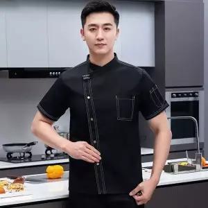[하프클럽/]셰프 반팔 조 위생복 주방복 유니폼