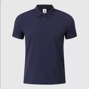 르꼬끄 QR121ETS31 남성 PCM 냉감 우븐 폴로 티셔츠 /  DARK NAVY
