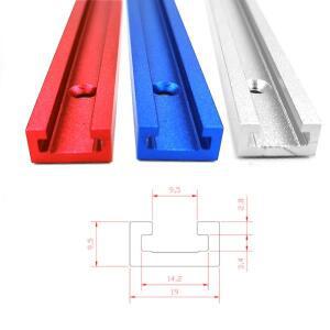 300-800MM 목공 슈트 레일 T-트랙 T슬롯 마이 터 트랙 지그 T 나사 고정 장치 슬롯 19x9.5mm 테이블쏘 라우