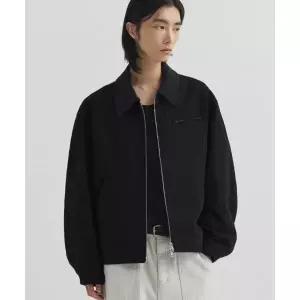 매장정품 드로우핏 DRAW FIT콘트라스트 워크 트러커 자켓 [BLACK] DFJK4302BK 289081