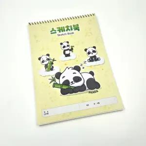 졸업선물 16절 사이즈 종합장 2000 스케치북 판다 105g 36매