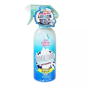 엘지 온더바디 코튼풋 발을 씻자 풋샴푸 쿨링 385ml 1개 발씻기 발냄새