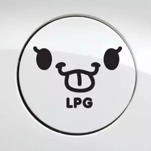 자동차스티커 차량스티커 LPG 주유구 차스 차량데칼 튜닝