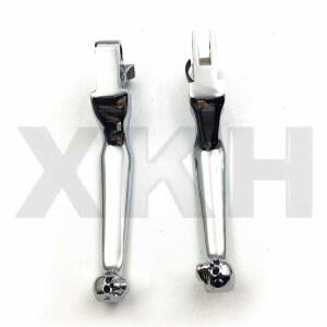XKH 할리 데이비슨 Xl 스포츠스터 883 1200 소프트테일과 호환되는 모터사이클 크롬 브레이크 클러치 레버 B00Y7C8UN6