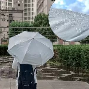 [MEK7N99466]암막 자동 데일리 양우산 화이트 3단우산