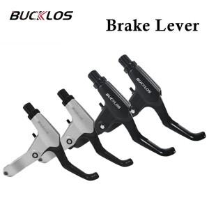BUCKLOS 브레이크 레버 MTB 로드 바이크 V 브레이크 레버 자전거 디스크 브레이크 핸들 레버 산악 자전거