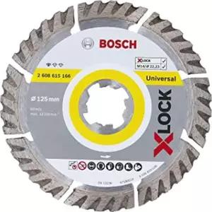 보쉬 AC 마른날 125mm (5)다이아몬드디스크 (125*1.6T) 166 (X-Lock)