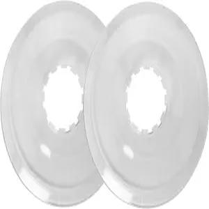 LUORNG 2PCS 프리휠 스포크 프로텍터 직경 138mm 자전거 플라이휠 가드 바이크 휠 산악 로드 커버 부품