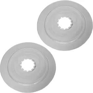 유카타 2PCS 자전거 스포크 커버 체인 프로텍터 164mm/6.45인치 리어 터 쉴드 산악 도로 플라이휠