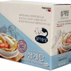 더독 수제간식 삼계탕 150g 1Box 10개입