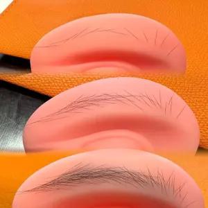 눈썹이식 연습용 실리콘 반영구재료 모듈 눈썹